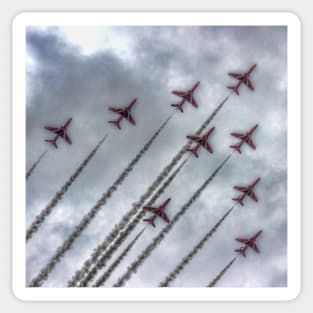 Red Arrows Sticker